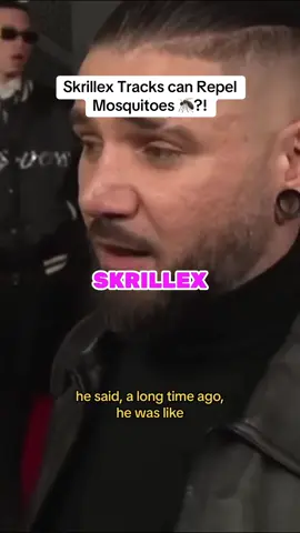 Skrillex tracks can repel mosquitoes 🦟?! . #skrillex #dubstep #dubstepmusic #dubsteptiktok #dubstepdj 