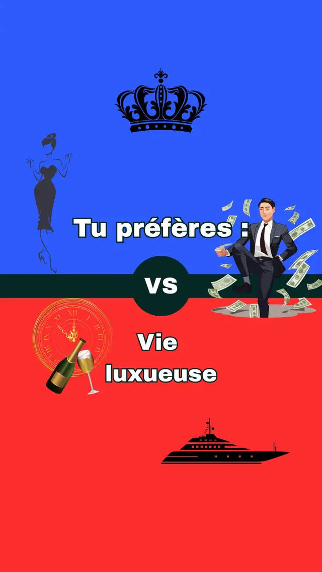 Dans ta vie luxueuse de rêve, qu’est ce que tu choisirais toi ? Dis le moi dans les commentaires, et partage à tes potes pour connaître leurs choix ! 💎 Pense à t’abonner, je poste tous les jours 🙏🏽 #tupreferes #dilemme #thisorthat #luxury 