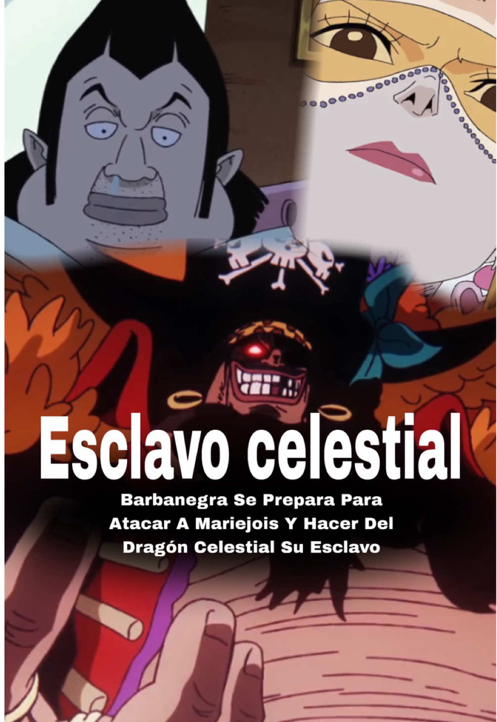 ¿ Un dragón celestial esclav@  ?😲 Barbanegra se prepara para esclavizar a un dragón celestial #onepiece #teoria #tenriubito #barbanegraonepiece #shirohige 