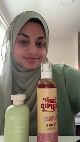 Hair care for hijabis that actually works 🎀 @hairsyrup @Organics by Hannah #hijabi#muslimah#haircare#hijabstruggles#hijabitiktok 