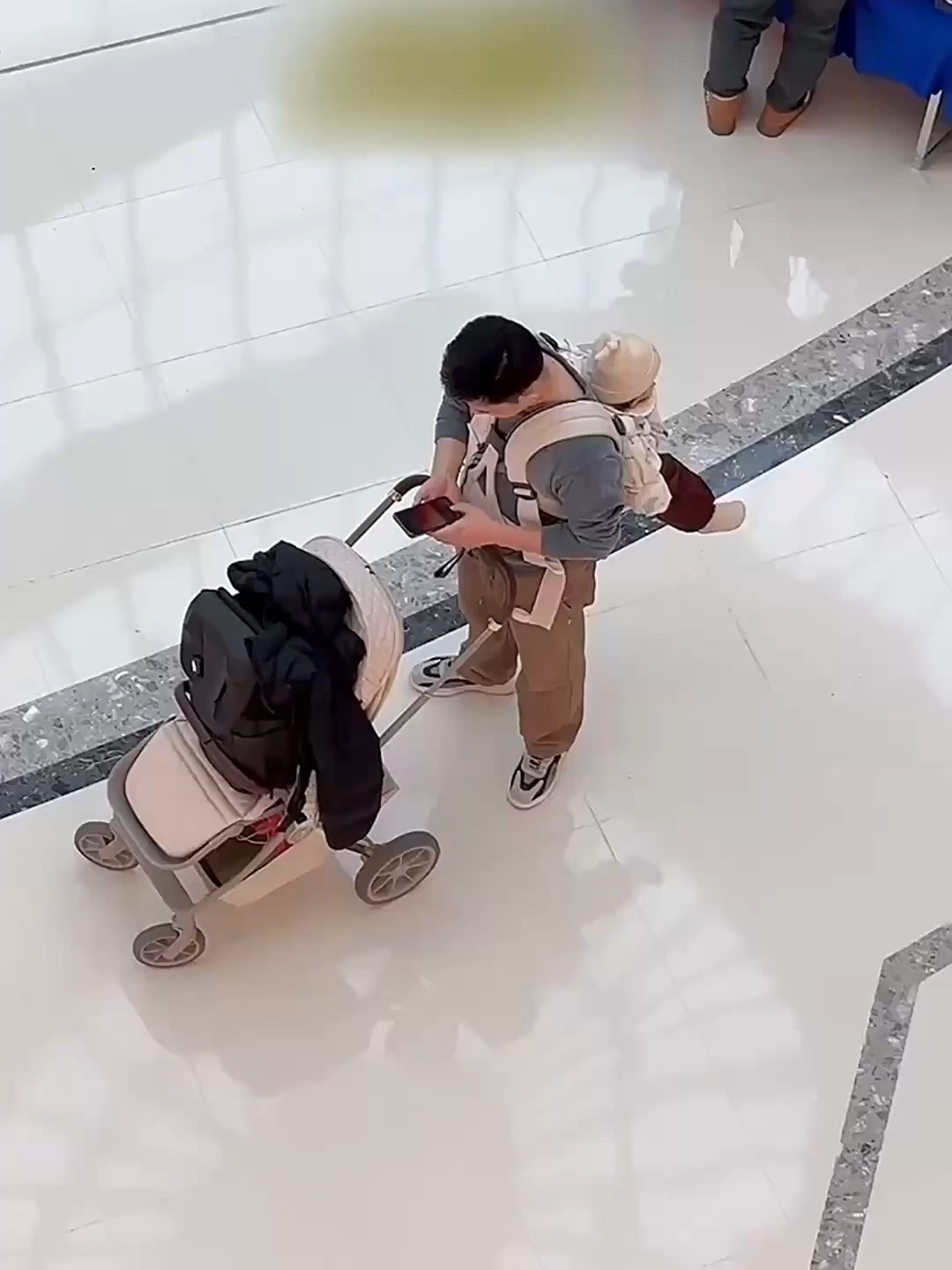 Distracted Dad Searches For Missing Baby While Holding Him! 😂❤️