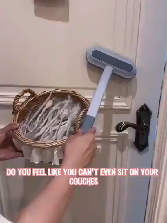 Reusable Pet Hair Remover Brush – Multi-Functional Lint Cleaner for Dog & Cat Hair, Extra-Long Handle, Washable Grooming Tool for Furniture, Clothes, Bedding, Sofa, Carpets & Window Screens#TikTokShopBacktoSchool