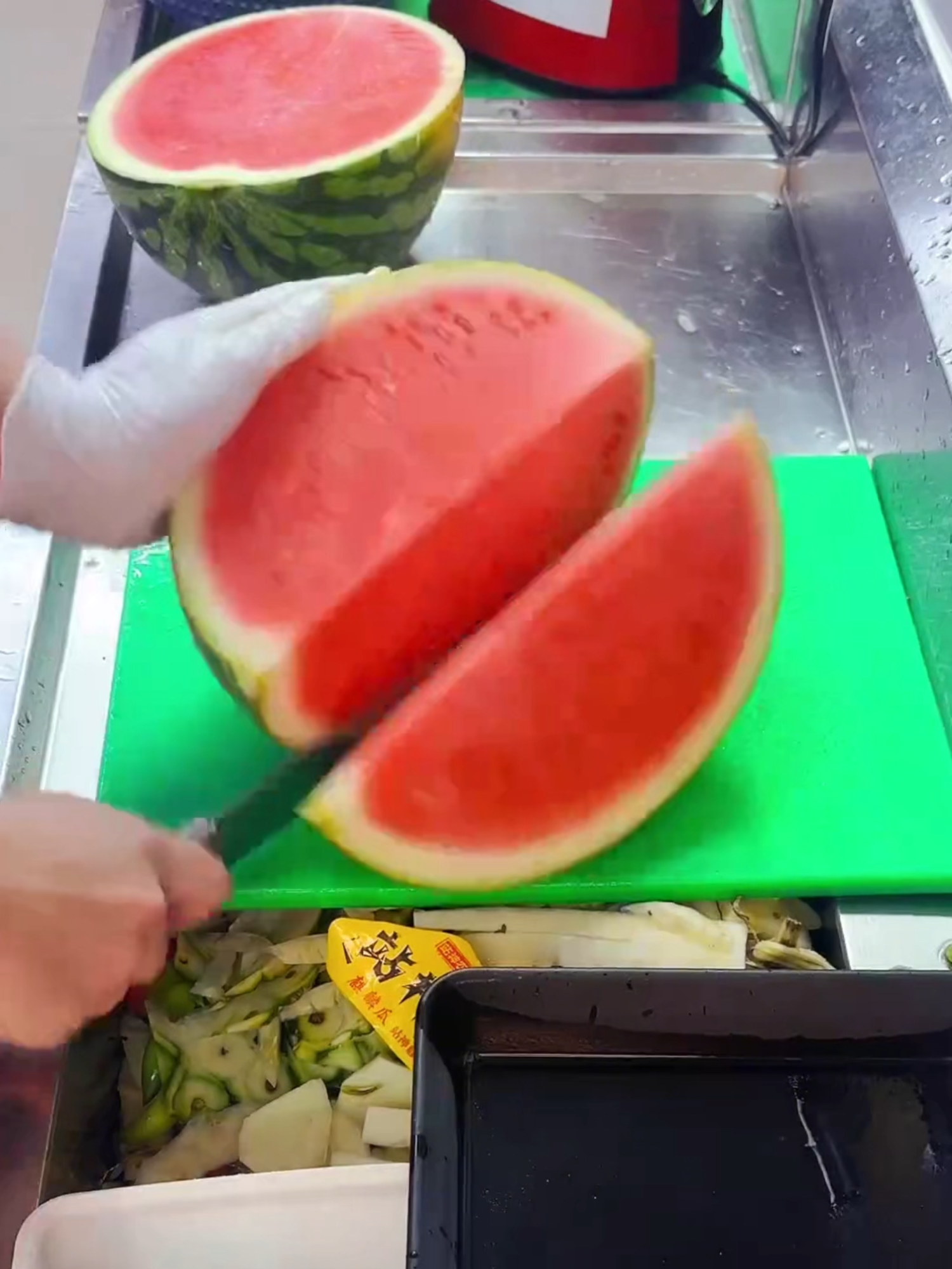 🔗In Bio！Satisfying Watermelon Cutting🍉#watermelon#HowTo#fruitcutting#ASMR#FruitHacks#FruitLovers#SuperFruit#Healthyliving#FoodPorn#SummerFruit#Fyp#Viral #Tiktokfood #fruit#usatiktok🇺🇸#usalife#usa