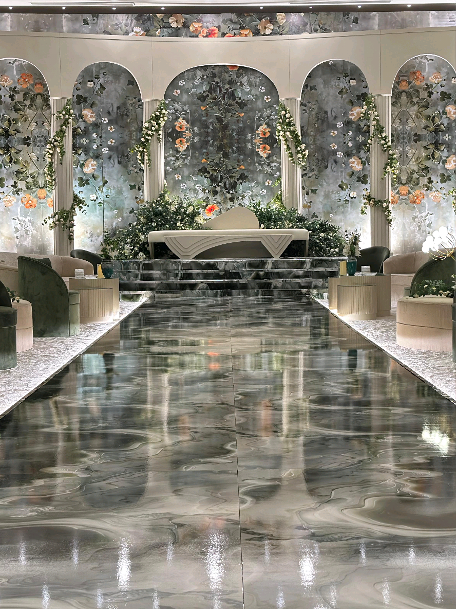 عندما يخلق الجمال في أدق التفاصيل يكون الانبهار سيد الموقف 🌿 #زواجات_السعودية #افراح #قاعات #كوش #wedding #تصوير #زفاف #دزه #جديد #foryou #bride #fyp #viral #fyp #2026 #2025#ديكور 