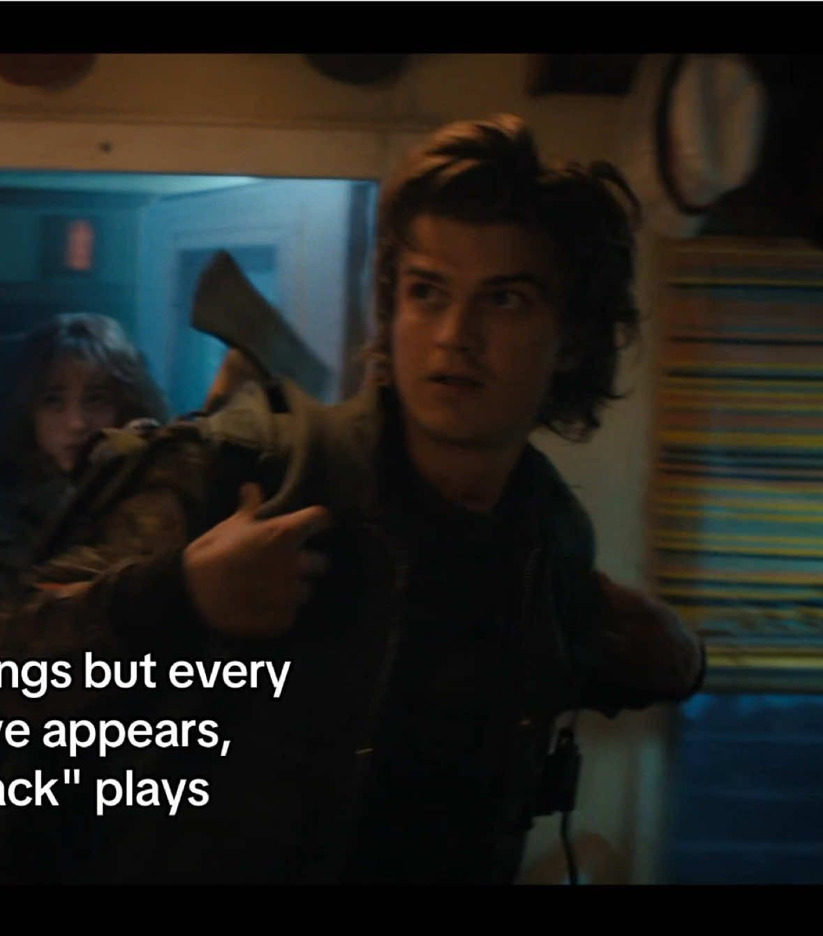 i’m obsessed with this trend #steveharrington #strangerthings #sexyback #trend #fyp #foryoupage #joekeery