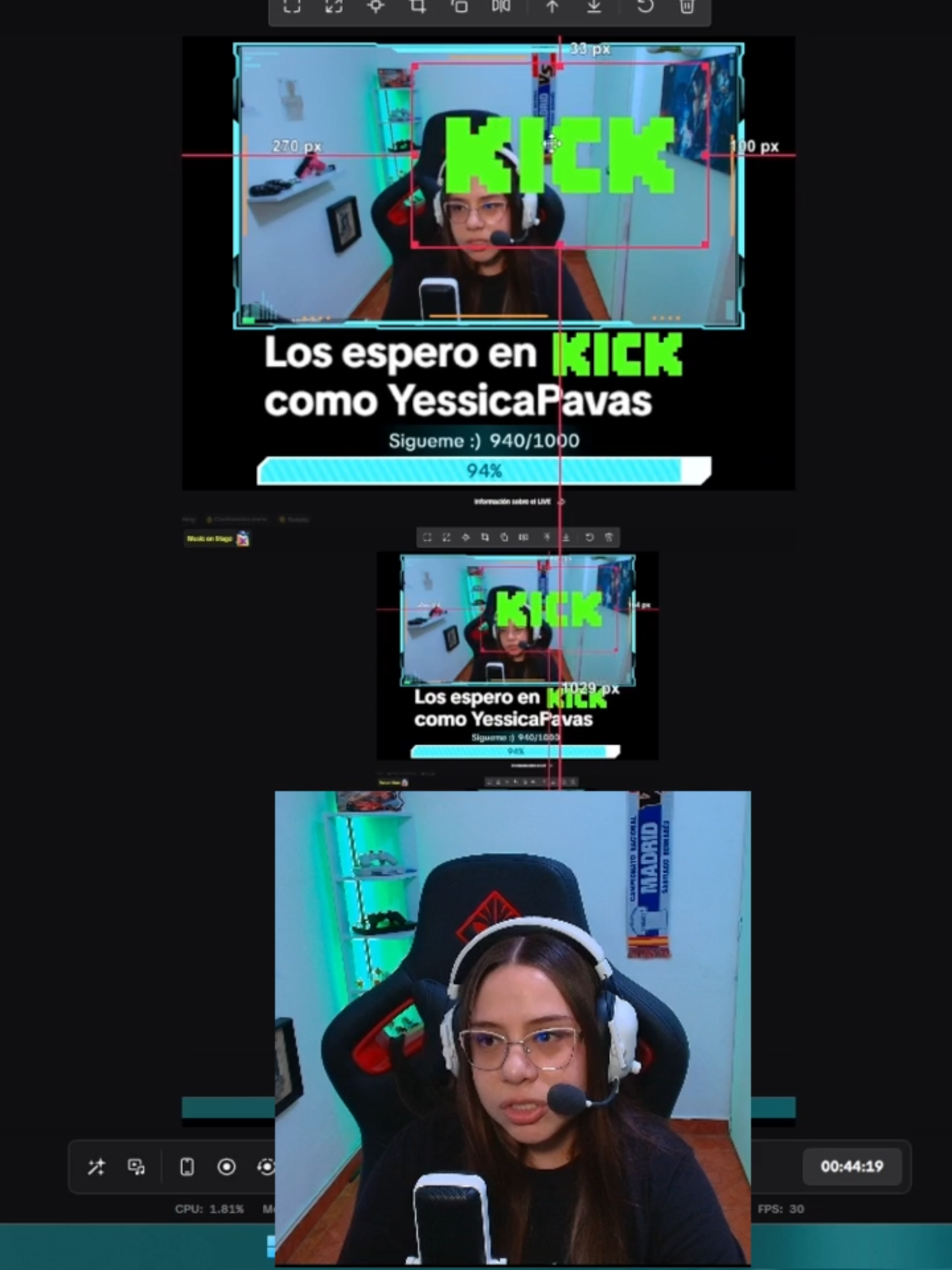 ¿Como poner imagenes y textos en tiktok live studio? #español #colombia #stream #consejo #kick #comoempezarenkick #configuracion