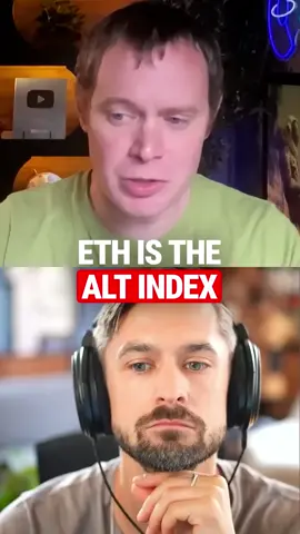 “You can’t really have alt season if ETH/BTC keeps going down… ETH is arguably the index for the altcoin market.” Ben Cowen explains why Ethereum’s strength relative to Bitcoin is the key alt season signal most people overlook. #BenCowen #EthereumIndex #ETHBTC #CryptoCycle #AltSeason #Ethereum2025 #CryptoSignal #IntoTheCryptoverse #CryptoNarratives #ETHdominance