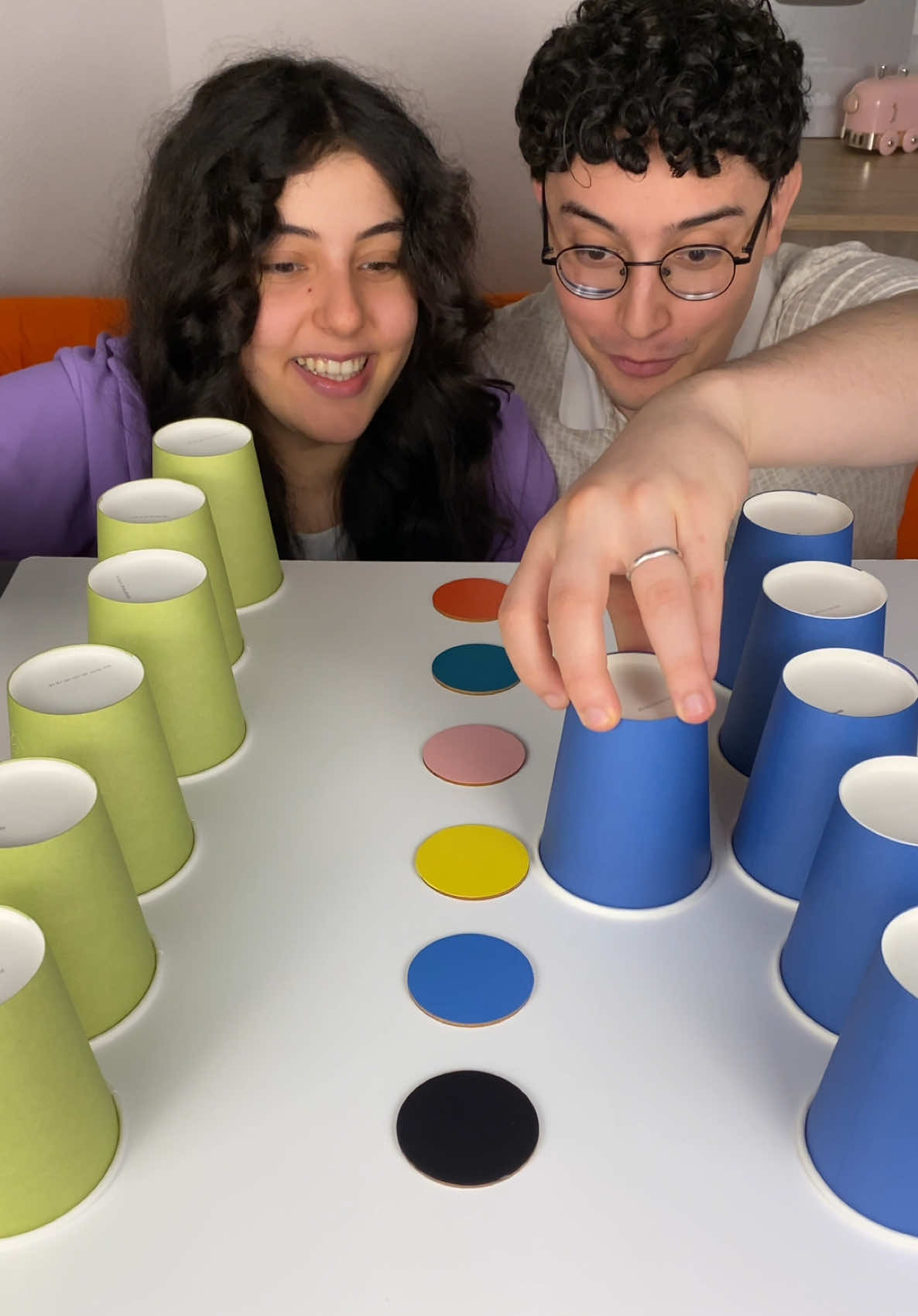 Match les couleurs 😆 #jeuxdesociete #couple #boardgames #fun 