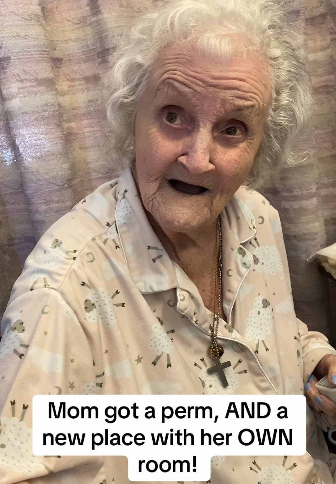 Mom is sooooo happy🙏❤️ thank you GOD #MomsofTikTok #dementia #memoryunlocked #memorylane #memoryloss #fyp 