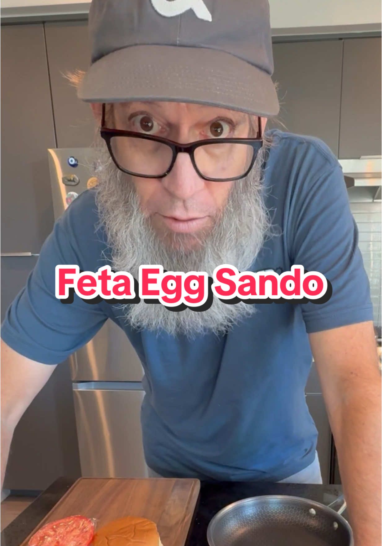 Feta Egg Sando #oldscoolkevmo #EasyRecipes #vacation #TikTokTrends #thebest #sororitychef #summertime 