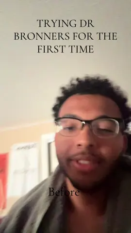 Trying Dr bronners for the first time #fyp #viral #trending #comedy 