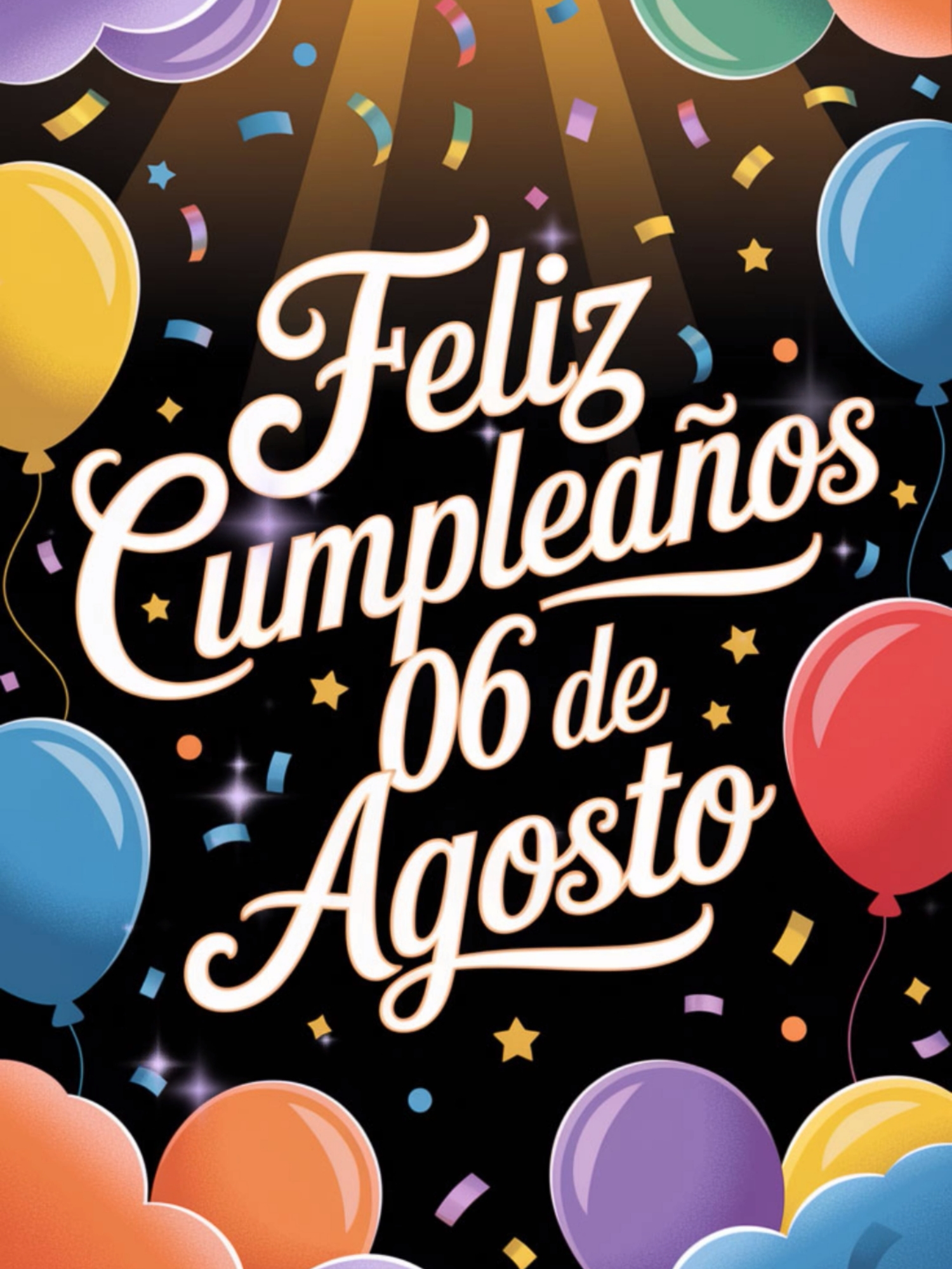Felicidades 06 de Agosto - Las Mañanitas para el 06 de Agosto - Saludo de Feliz Cumpleaños Saludo de Cumpleaños dedicado para los nacidos un 06 de Agosto. Festeja este día con la Canción de Las Mañanitas Mexicanas. ¡Feliz Cumpleaños! #06deagosto #cumpleaños #agosto #FelizCumpleaños #CumpleañosFeliz  #happybirthday #lasmañanitas #mañanitas #mariachi  #6agosto