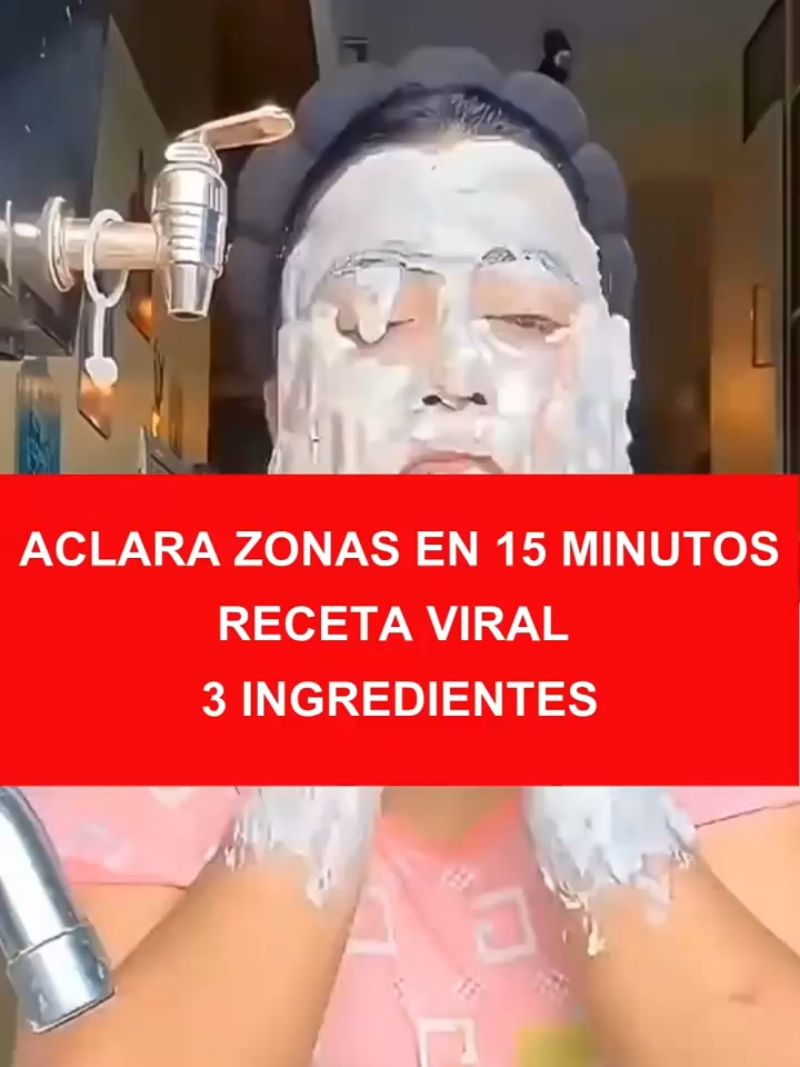 ¡ACLARA ZONAS EN 15 MINUTOS? 🤯 Receta viral: 3 ingredientes 😳 🌟 Mascarilla Aclarante Viral 🌟 Aclará manchas oscuras en solo 15 minutos 🔥  🧴 Ingredientes: ✔ 1 cdita de pasta dental ✔ 1 cdita de jugo de limón ✔ 1 cdita de shampoo neutro  🧪 Procedimiento: Mezclá todo en un bowl hasta lograr una pasta homogénea.  🧖‍♀️ Modo de uso: Aplicá en la zona deseada con la piel limpia. Dejá actuar 10-15 min y enjuagá con agua tibia. Usar solo de noche 🌙. ✨ ¡Notás el cambio desde la primera aplicación! 📎 O entrá al link de mi perfil y accedé a todos mis recetarios + el curso “METODO GLOW NATURAL” 🧼✨#secretosdebelleza #viraltiktok #skincarecasero