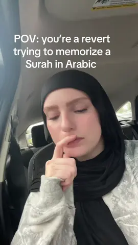 This Fr how I think I sound learning a new surah #revert #muslim #revertstruggles