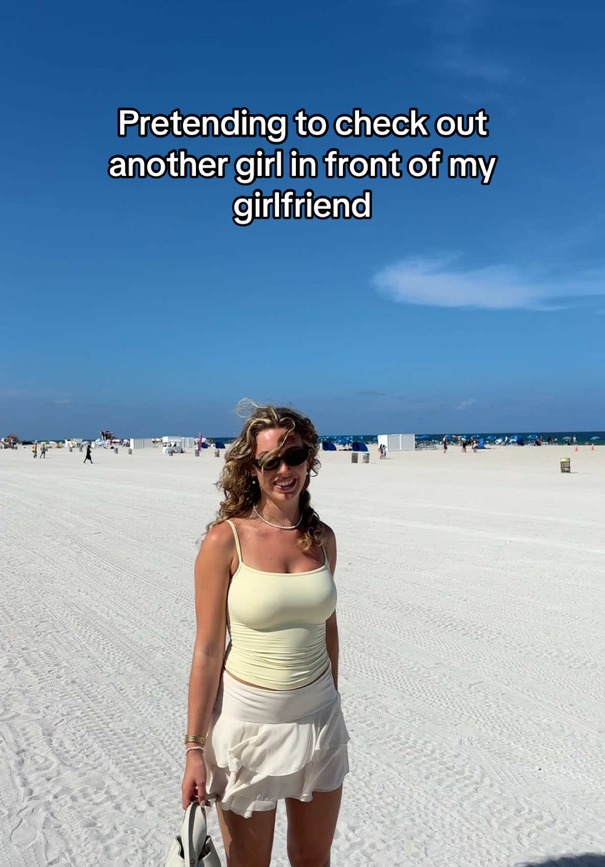 Miami Beach got nothing on HER #couplescomedy #girlfriendprank #coupleprank #prankingmygirl 