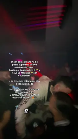 Dicen que este año nadie podía superar lo que ya estaba en la calle… hasta que llegaron Kris R 🇨🇴 y Nova La Maquina 🇪🇨 con Revelations. ¿Ya tenemos el tema del año o todavía no? 👀 Hazlo viral para que salga un Revelations 2.0… y dime, ¿a quién te gustaría escuchar en él? 🎤🔥”*  #Rev#Revelationsv#NovaLaMaquinai#KrisRo#FlowMusicm#TemaDelAños#MusicaUrbanag#Reggaeton2025a#TrapLatinot#LatinTrapr#ViralLatinoa#TeamLaMaquinab#DebateMusicalvelations2 #fyp 
