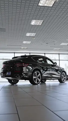Blacked out and built to stand out — the Genesis GV80 Coupe in Vik Black. #GenesisGV80Coupe #VikBlack #GenesisUSA #LuxuryReimagined #McGovernGenesis #PowerAndPresence