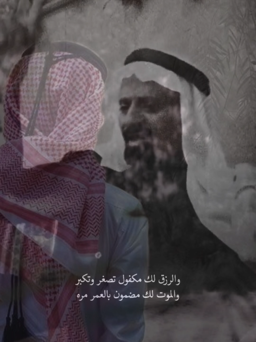 والرزق لك مكفول تصغر وتكبر    #fyp #fypシ #قصايد #شعر 