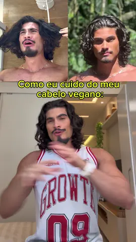 Cabelo carnívoro vs cabelo vegano, como eu cuido do meu cabelo de Tarzan hahaha