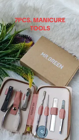 “The Only Manicure Set You’ll Ever Need 💎 Durable, compact, and effortlessly stylish—Mr. Green brings precision grooming to your fingertips.”💅✨👌 #manicuretools #manicure #manicureset #nails #nailtech 