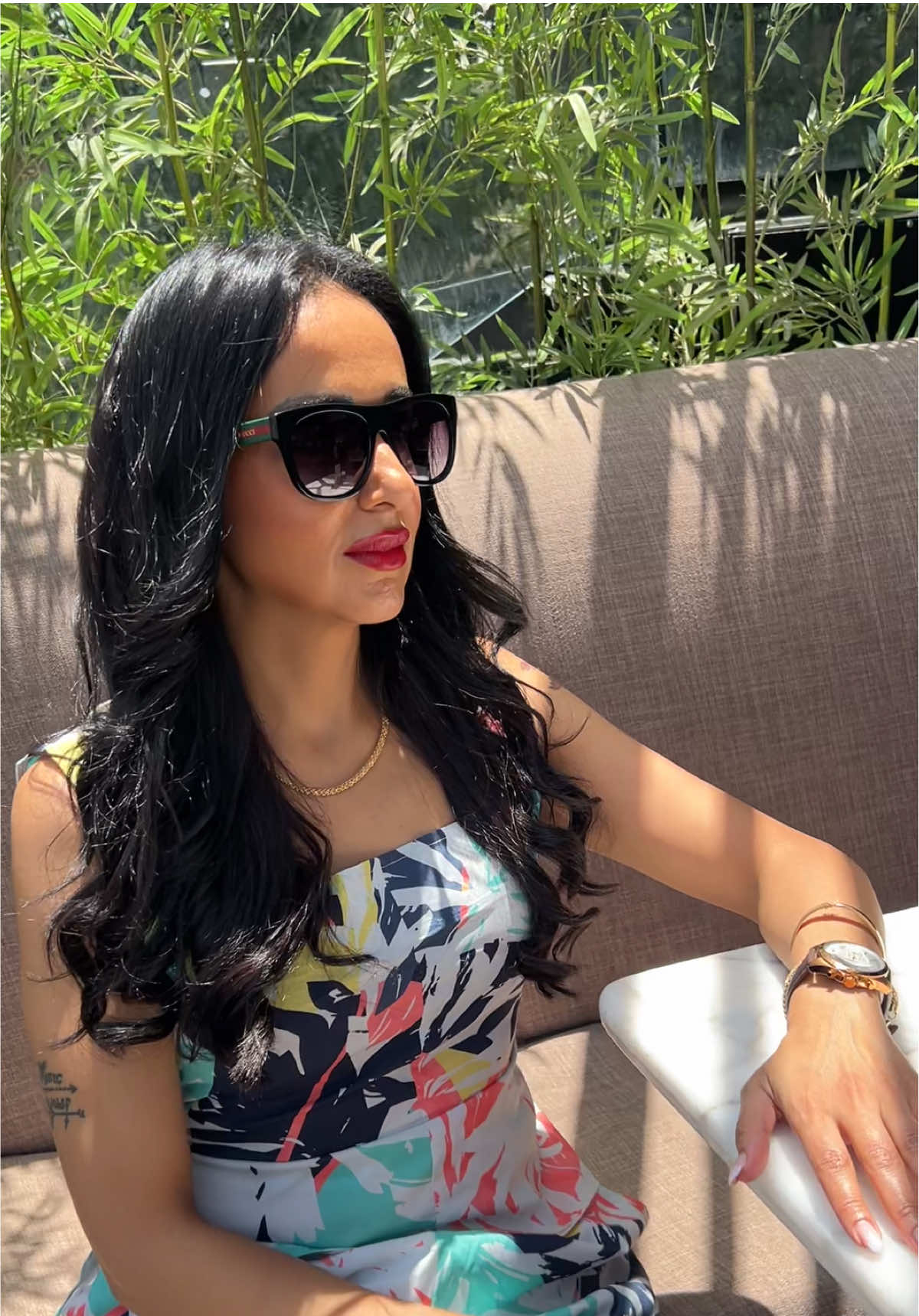 Floral breeze set 🌸✨ Tie it up & let the vibes flow from the back 🌿  #stylefactoryeg #2025trends #summervibes☀️ #SupportLocalBrands #MadelnEgypt #Stylelnspo #fashiontiktok #summersets 