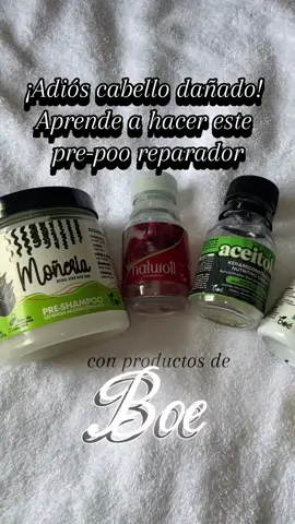 ¡Mi secreto para un cabello sano y reparado! ✨ Este Pre-Poo con productos 100% @boecosmetics  es todo lo que necesitas antes de lavar. Hidrata, protege y fortalece. ¡Pruébalo! Dale like si te gusto! #PrePoo #HairCare #BoeCosmetics #CabelloSano #ReparacionCapilar #creatorsearchinsight #creatorsightinsight 