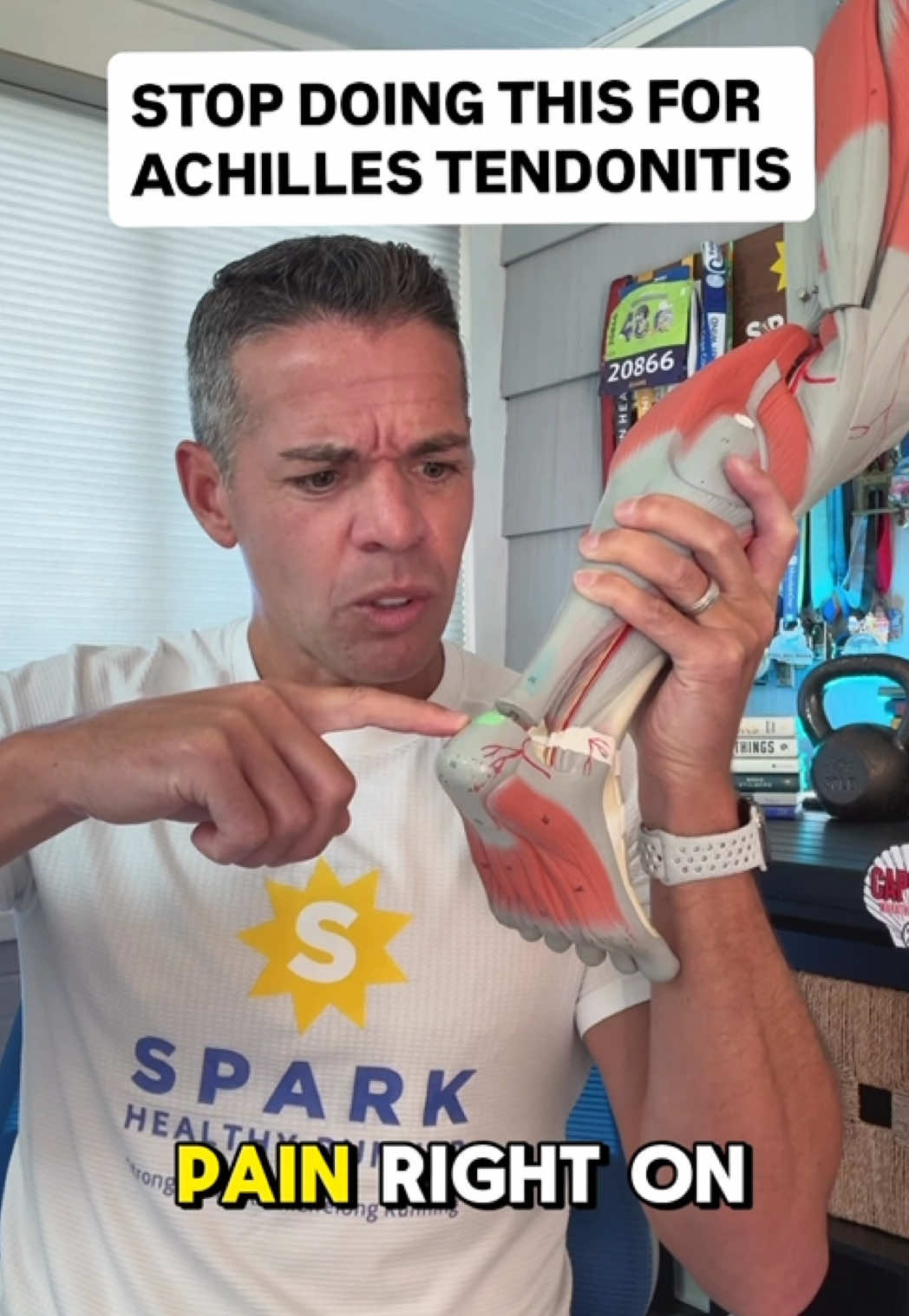 🚨 Still doing heel drops off a step for your Achilles pain? That could be making it worse if your pain is near your heel. This is called Insertional Achilles Tendonitis, and it needs a different approach than mid-portion pain. ✅ Avoid compression ✅ Modify your exercises ✅ Start healing the RIGHT way Want the recovery roadmap? 👇 Comment “Achilles” and I’ll DM you my Ultimate Achilles Recovery Guide for Runners Plan for FREE! If you like this, ✅ Follow for more running health tips! #achillespain #achillestendonitis #injuryprevention #runninginjury #HealthyRunner #runtokcommunity #runtok #runner #runningtiktok  