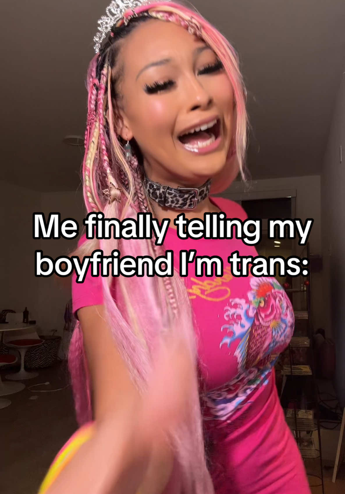 Ex-boyfriend* but I wasn’t surprised 😭 “Secret” out Friday 🎵 #transandproud 
