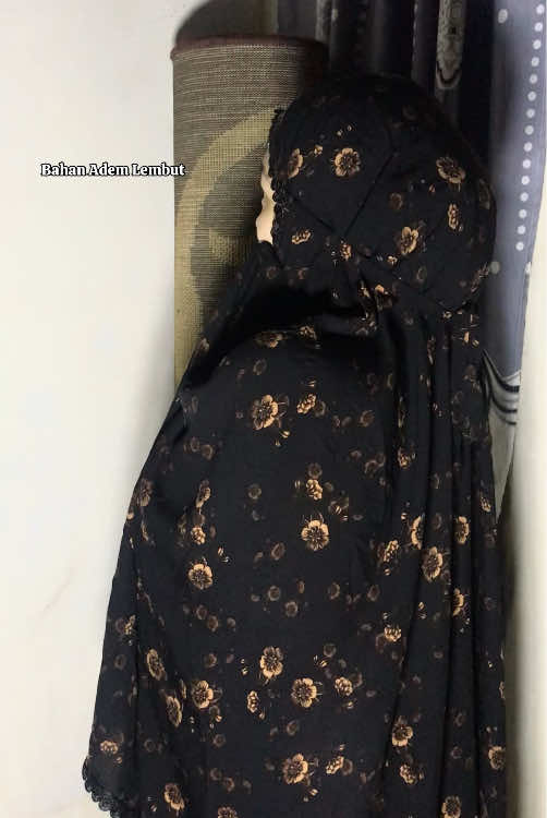 Mukena motif adem Lembut ☺️🥰