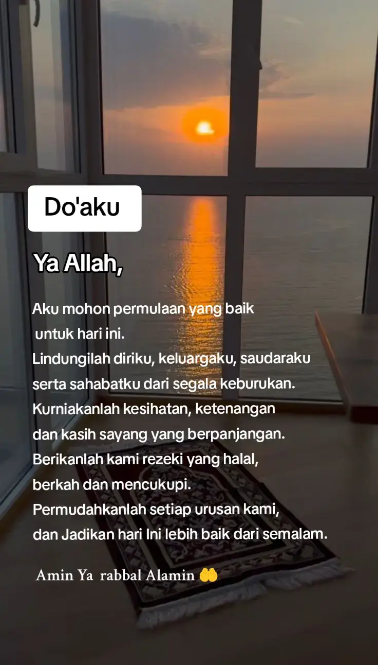 Doaku#doaharian  #mogakitasemuadidalamrahmatAllahSWT  #insyallah #alhamdulillah  #aminyarabbalalamin🤲🏻🤲🏻🤲🏻  #assalamualaikum  #selamatpagi #Rabu2025  #06ogos2022 