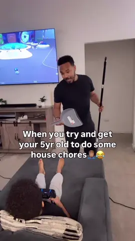 The nerve of this little guy!…🤦🏽‍♂️😂…..Who else can relate!?…😂😂😂😂 . . . #bigfaithfamily #dads #dadsofinstagram #dadlife #dadjokes #moms #MomsofTikTok #momsofinstagram #parents #parenting #kids #kidsstyle #kidsofig #kidsofinsta #mykids #myson #relatable #funny #funnyreel #comedian #comedy  #cleanup #chores #staytuned 