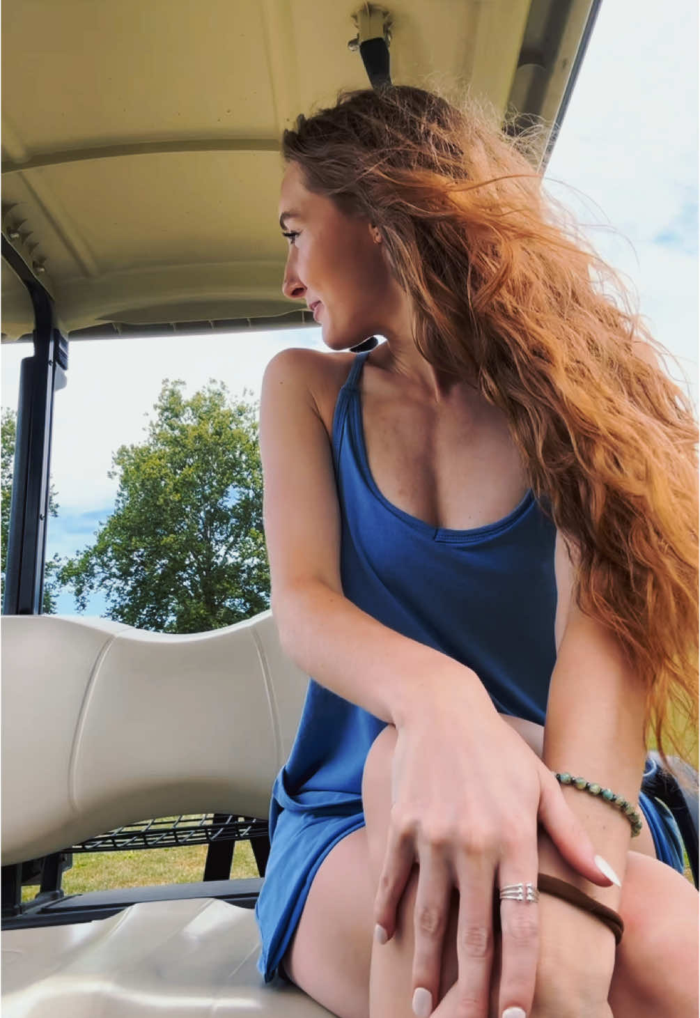 Only time I will be a cart girl is for the bro@owen_moorman 🏌️‍♂️⛳️#brother #sibilings