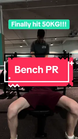 After months of struggling, I finally hit it 💪🏻🤙🏼 #fyp #parkespt #NRGGYMNEWCASTLE #Fitness #personaltrainer #GymTok #nevergiveup #keepgoing #SelfImprovement #powerlifting #stronger #personalrecord #benchpress 