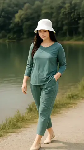 Aleena Set Setelan Polos Lengan 7/8 Celana panjang Nyaman Dipakai #setelan7per8 #setelanpolos #setelanwanita #Bajuharian