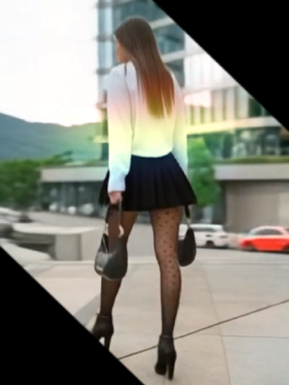 Serving confidence & city chic vibes 🖤✨ Who else loves this classy-meets-edgy look? pantyhose & heels elegance Would you wear this outfit? 😍👇  #oodt#fashioninspiration   #StreetStyle#cityvibes  #fashiongirl #elegantlook    #pantyhose                         