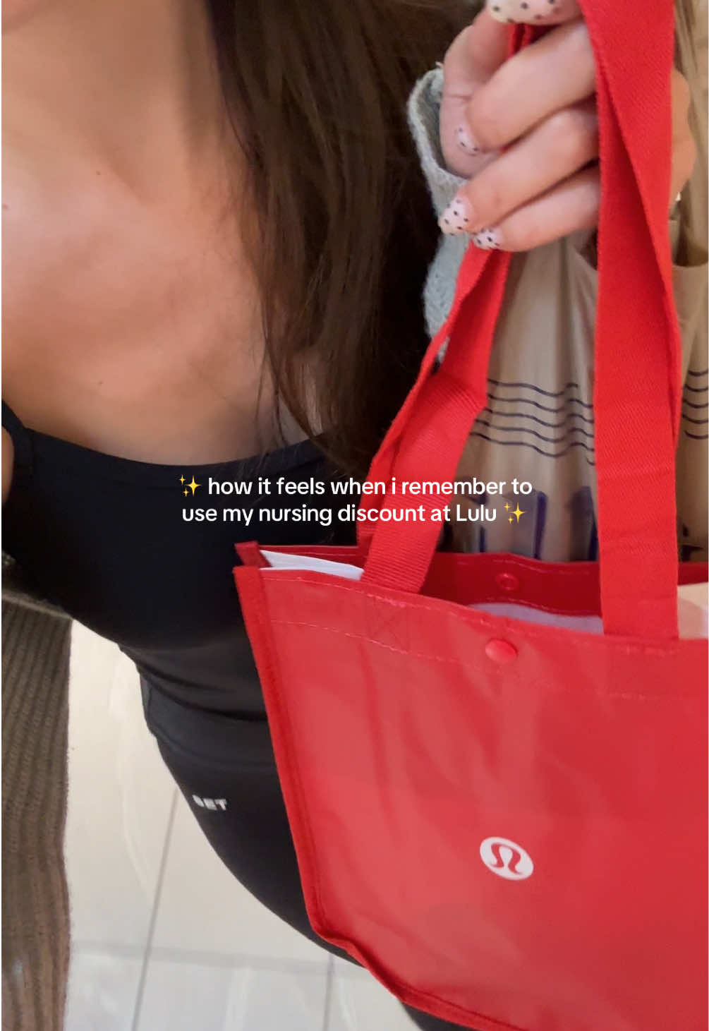 something nice about nursing school 😂😍 #lululemon #nursing #healthcare 