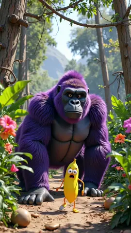 #banana #fypシ゚viral🖤tiktok☆♡🦋  #gorilla #kids #funnyvideos 