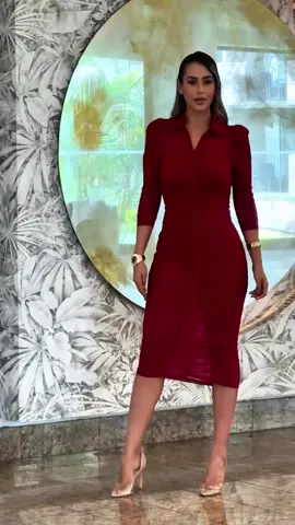 Red Dress 💋 Diseño 2 en 1  Material Stretch / No transparenta / Ajuste perfecto