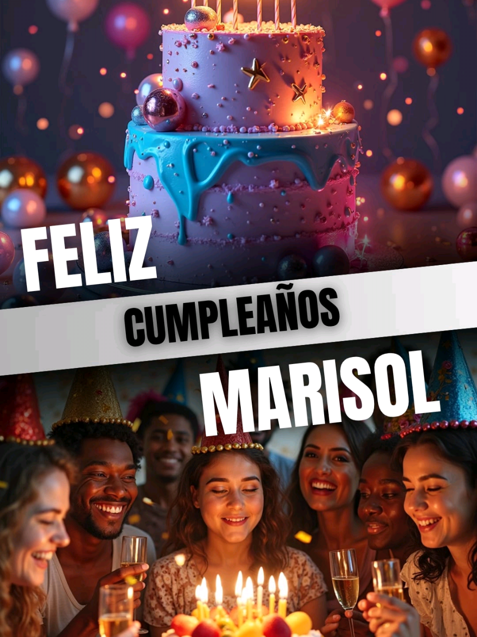 FELÍZ CUMPLEAÑOS, MARISOL #cumpleañosespecial #celebracion #felizcumpleañosmarisol #felizcumpleaños 