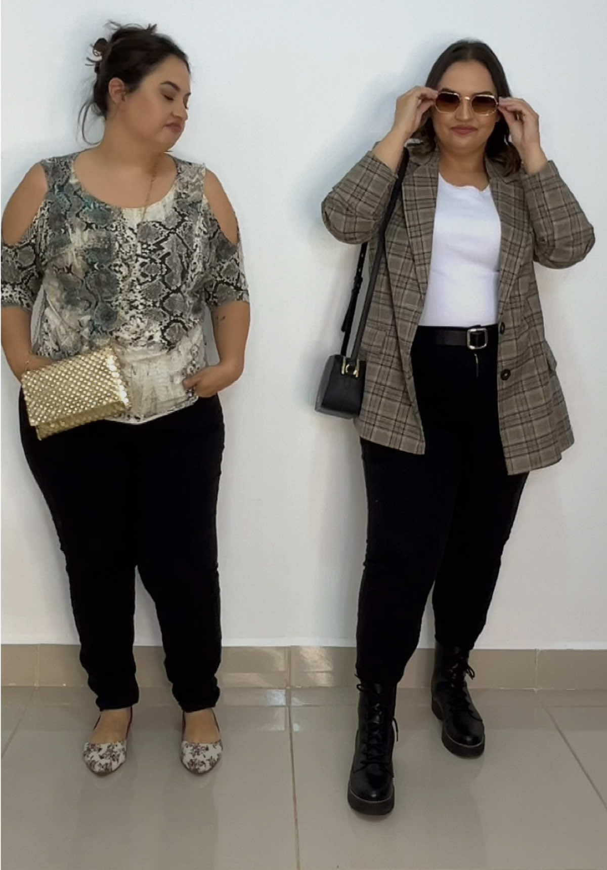 Roupa plus size, blazer plus size, estilosa, roupa moda casual, blazer xadrez, calça skinny #plussize  #plussize  #plussizefashion  #fy  #blazeroutfit 
