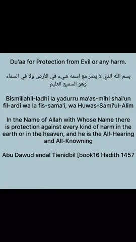 Dua for Daily Protection #goviral #islamic_video #fyp #fyppp #اللَّهُمَّ_صَلِّ_عَلَى_مُحَمَّدٍ🍁🍂❤ #duabook  #creatorsearchinsight  #islamicreminder #Quran #salah #fyp #dua🤲  #goviral #Allah #🤲🤲🤲  #islamic_video  #close #doors #harm #fyp #allahuakbar #subanallah #ameen #alhamdullah #foryou #viral #trending #explore #islamic #islamicpost #dunya #dua #foryoupage #❤️  #UK #international