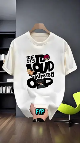 Kaos Distro unisex cowok Cewek Motif If Its To Loud Gaya Retro Bahan Katun 24S Pria wanita dewasa laki perempuan dewasa remaja anak siswa sekolah lembut elegant aesthetic lengan pendek crew neck o neck adem nyerap keringat Oblong V232 Baju High Nyaman #kaosviral #kaosunisex #kaospremium #promoguncang88 #gajiansale 