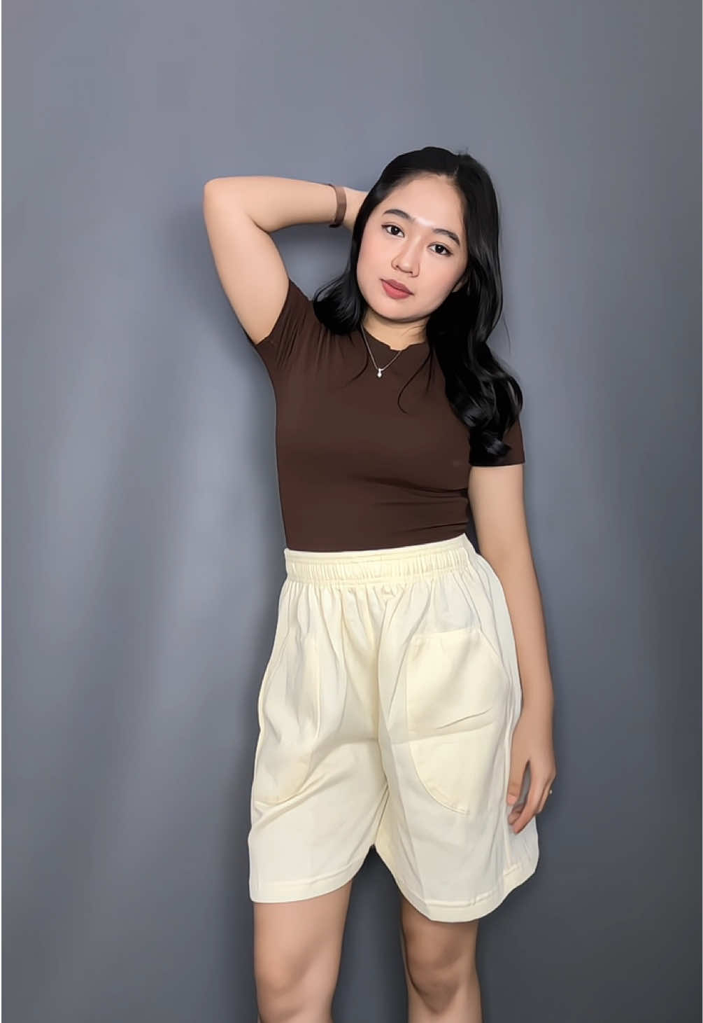 Versi jumbonya juga ada niihh 😍 #fyp #celanapendek #shortpants #celanamurah 