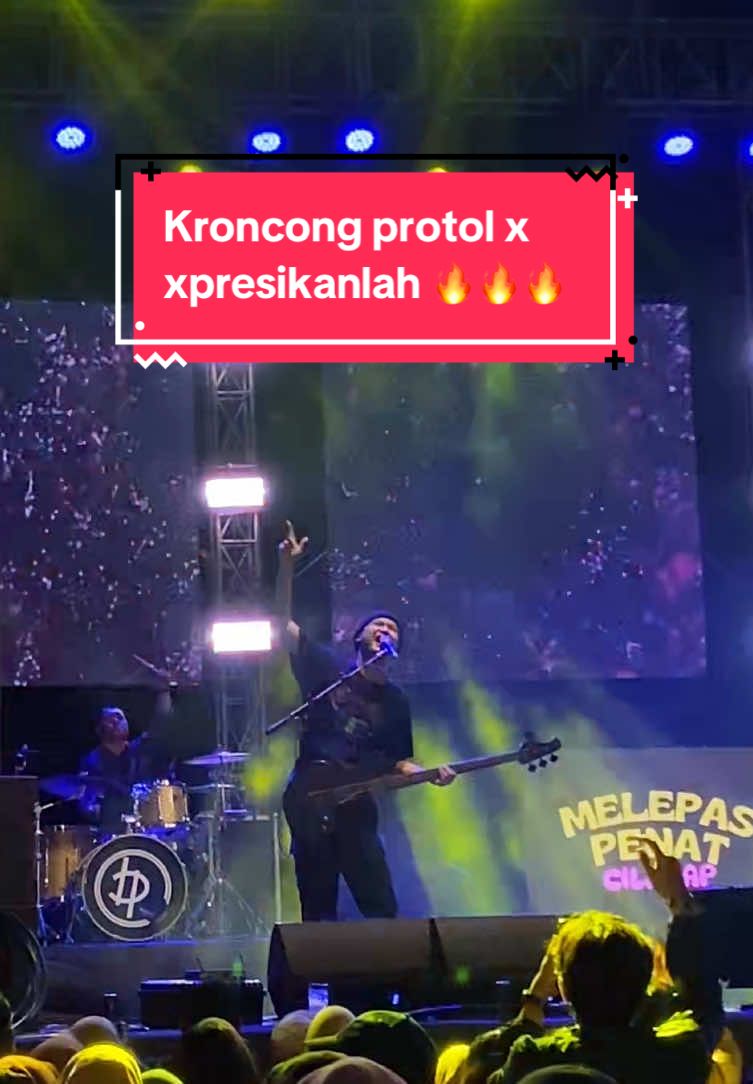 KRONCONG PROTOL X XPRESIKANLAH 🔥🔥   Abaikan mas mas bawa kursi 🗿🤣     #bondanprakoso #melepaspenat2025 #shaolinmusiccilacap 