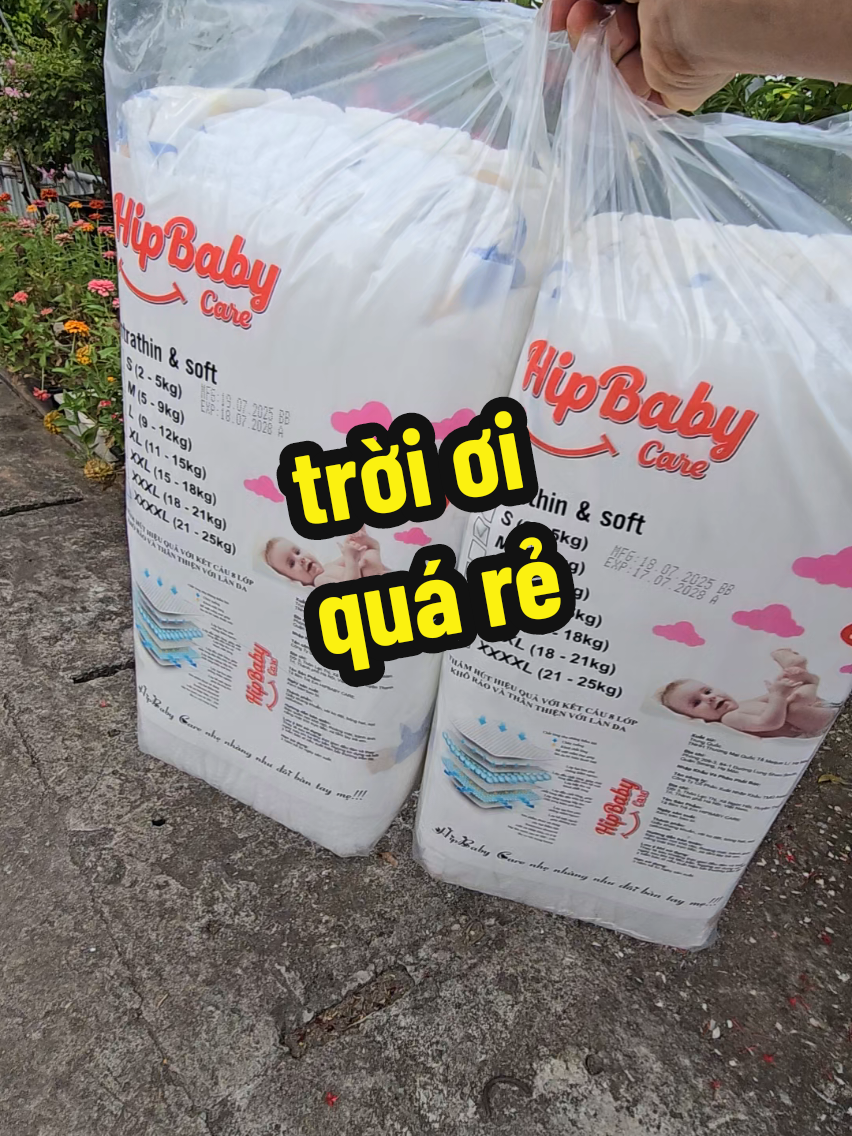 combo 100 miếng bỉm hipbaby sale rẻ quá ạ #bỉm #bimquanchobe #taquanchobe #bimchobe #tadan 