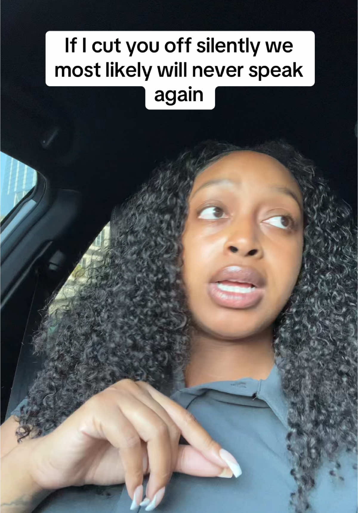 When I’m quiet about something that’s when you need to be worried. I’m not finna keep repeating myself, ima just leave. I don’t have time 