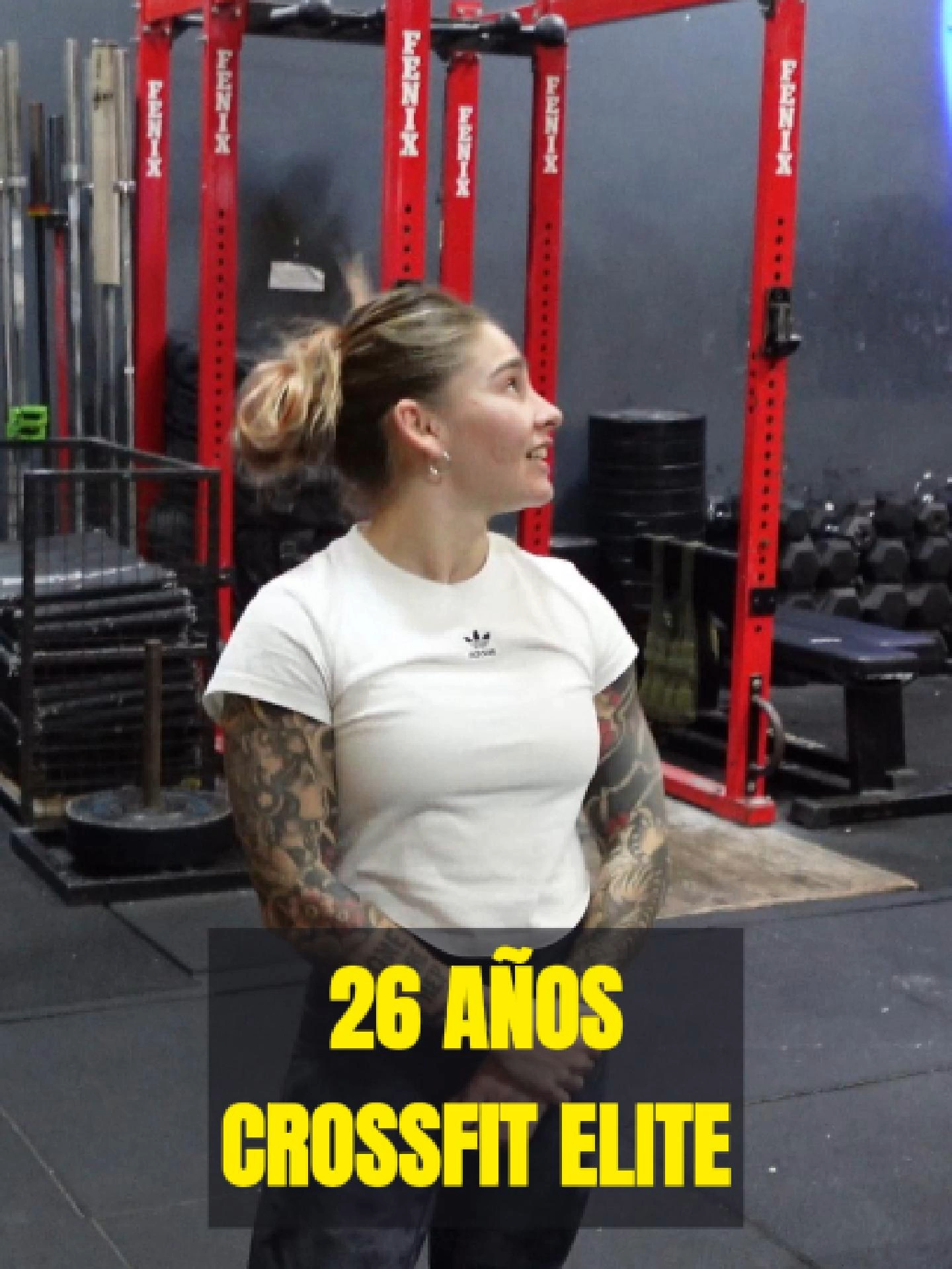 Entrevista en el gimnasio a una atleta de 26 años que practica CrossFit a nivel elite. #CharlasFit #crossfit #atleta #mujer #Fitness #alcohol #disciplina #gymmotivation #dietasaludable #consejo