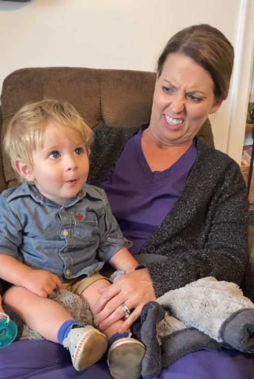 The baby's reaction was unexpected.😂#baby #Foryou #happyathome #happy #cute #funnyvideo #kids 