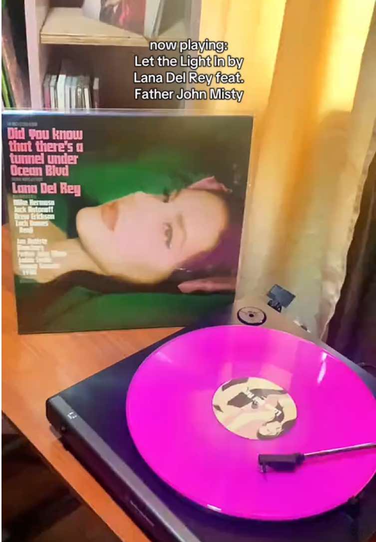 now playing: Let the Light In by Lana Del Rey feat. Father John Misty this is probably my favorite song from this album. #vinyl #vinylcollection #lanadelrey #oceanblvd #letthelightin #record #recordcollection #fyp