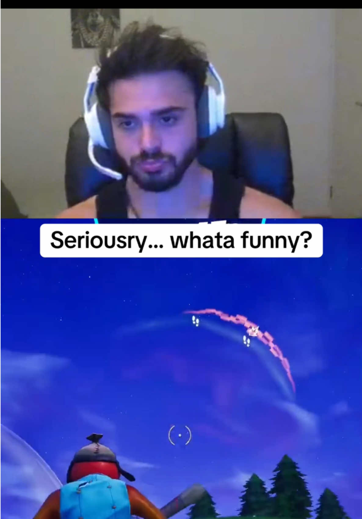 Bro laughed a lil too much at the end… follow me if u have underwear on #fortnite #tiktok #foryou #gaming